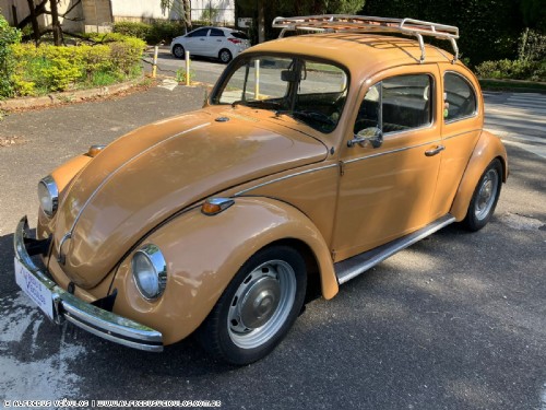 X RARIDADES FUSCA 1500 PLACA PRETA 1974/1974
